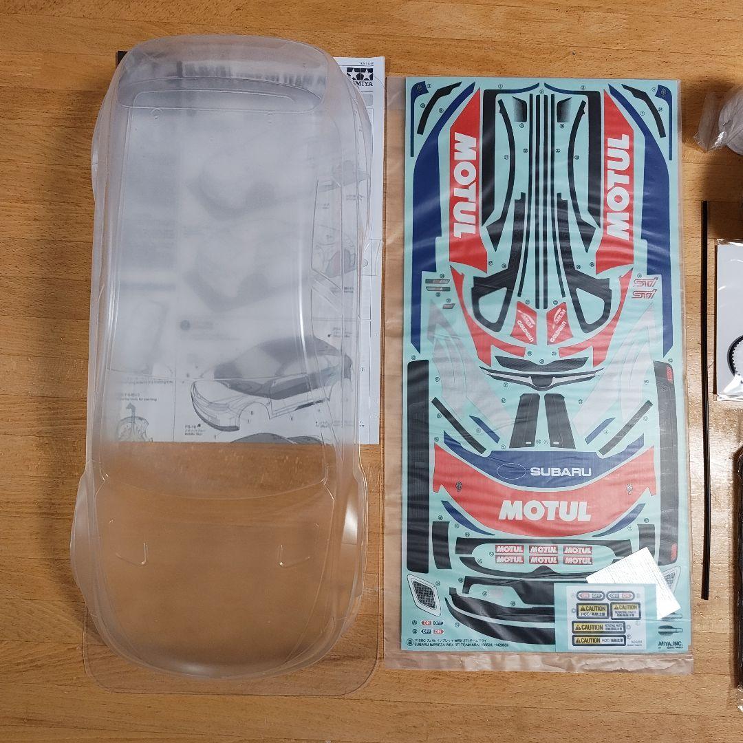 【未使用・未組立・一部欠品】タミヤ ラジコン XV-01 IMPREZA