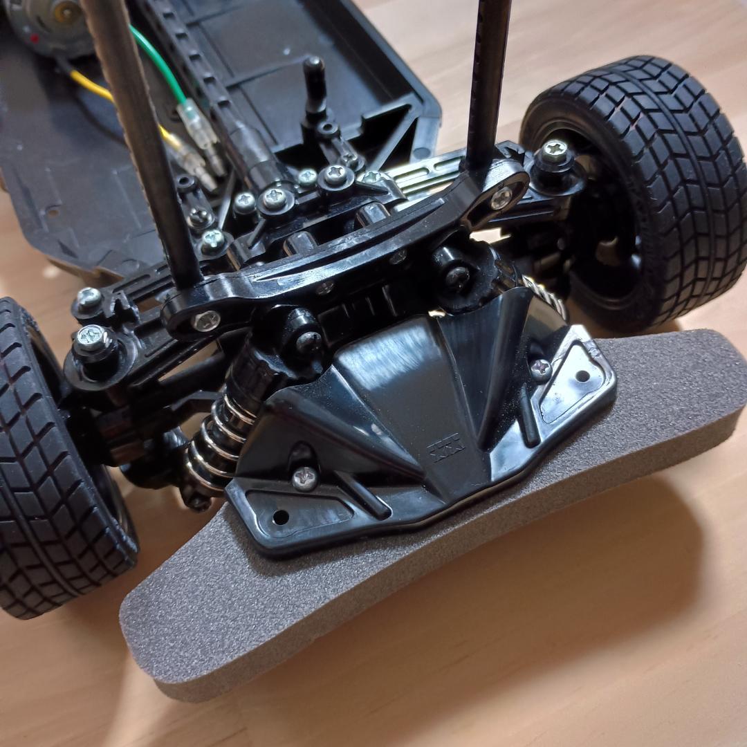 タミヤ TT-02 シャーシ 組立済 未走行 メカなし 説明書・余剰パーツ付