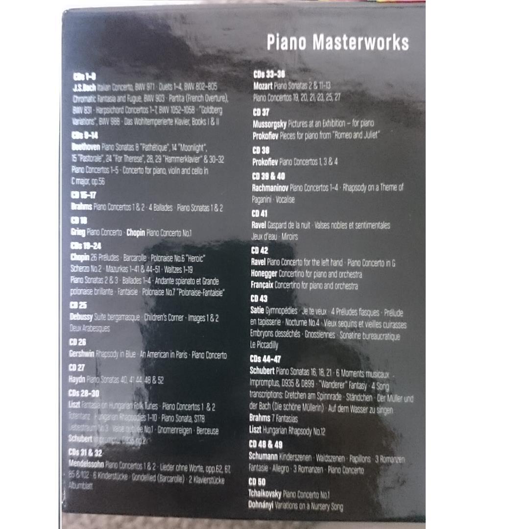 MF　Piano Masterworks　ピアノ・マスターワークス（５０ＣＤ）