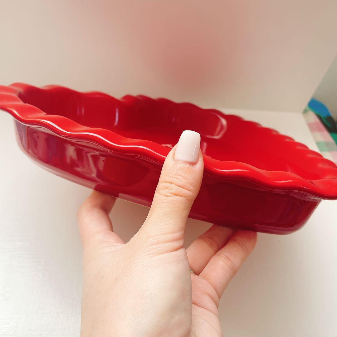 海外　バレンタイン　陶器　パイ　お皿　アメトイ
