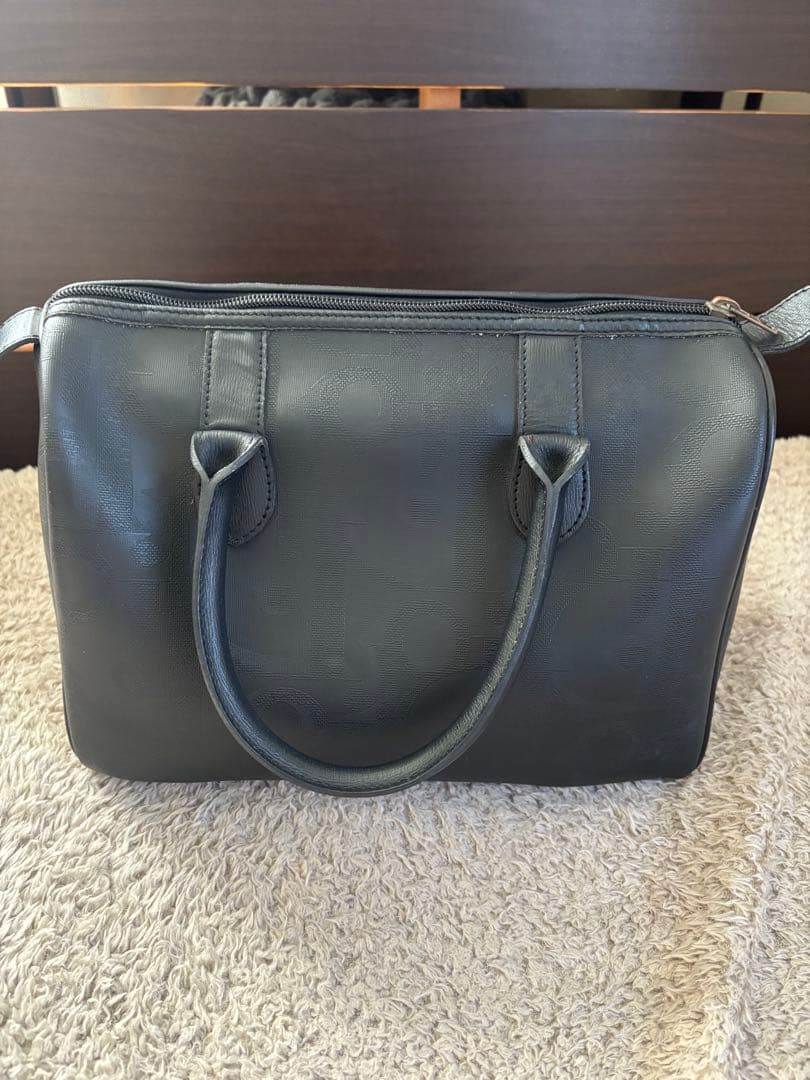 【Christian Dior 】ブラック ミニボストンバッグPVCレザー美品✨