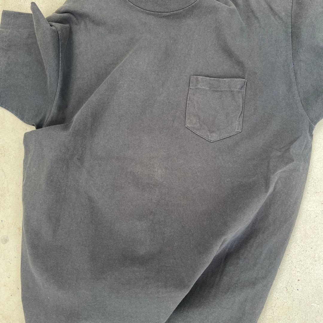 90s Dickies フェード　ポケットT powell stussy スミ黒