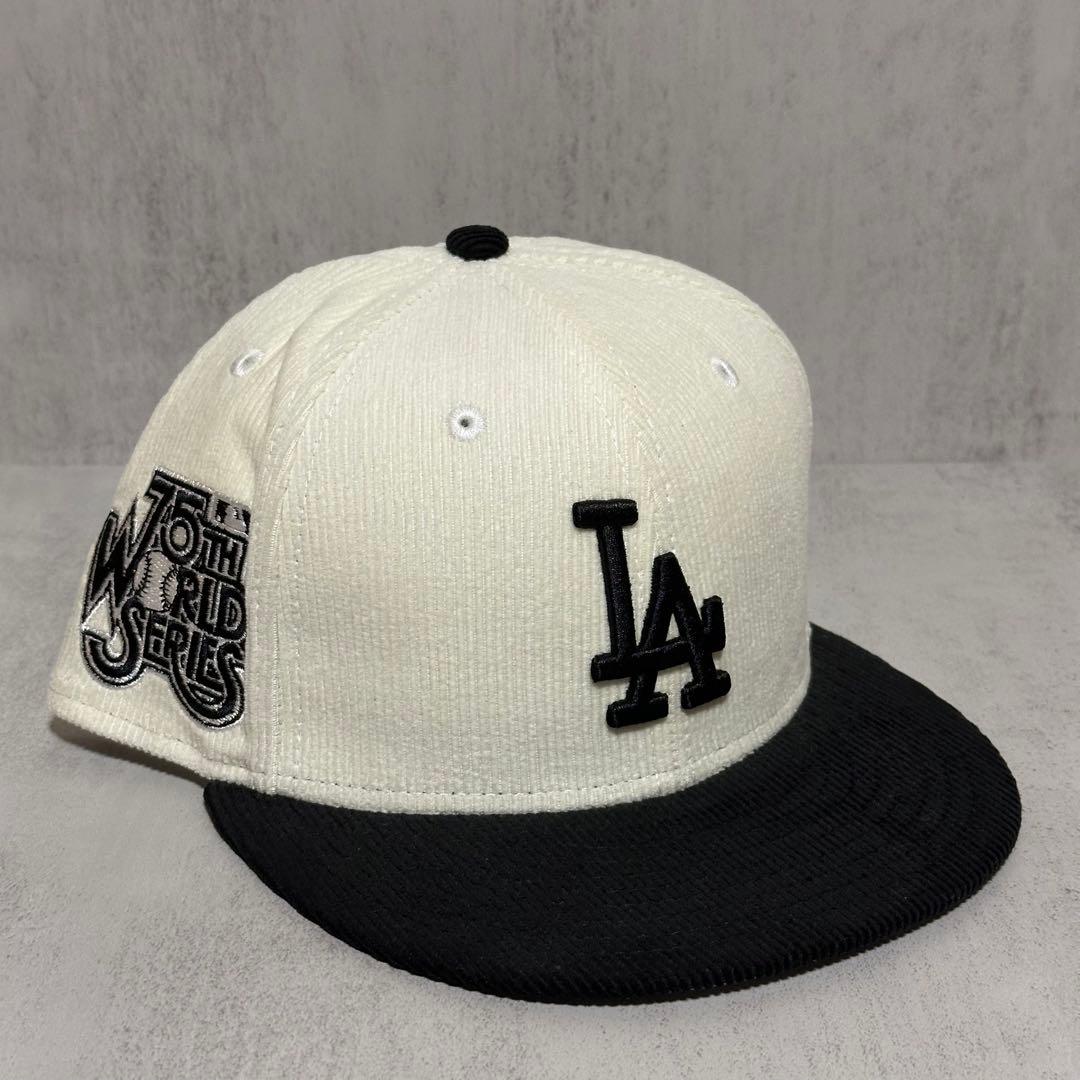COCOドジャース 59FIFTY ツートン コーデュロイ 71/2
