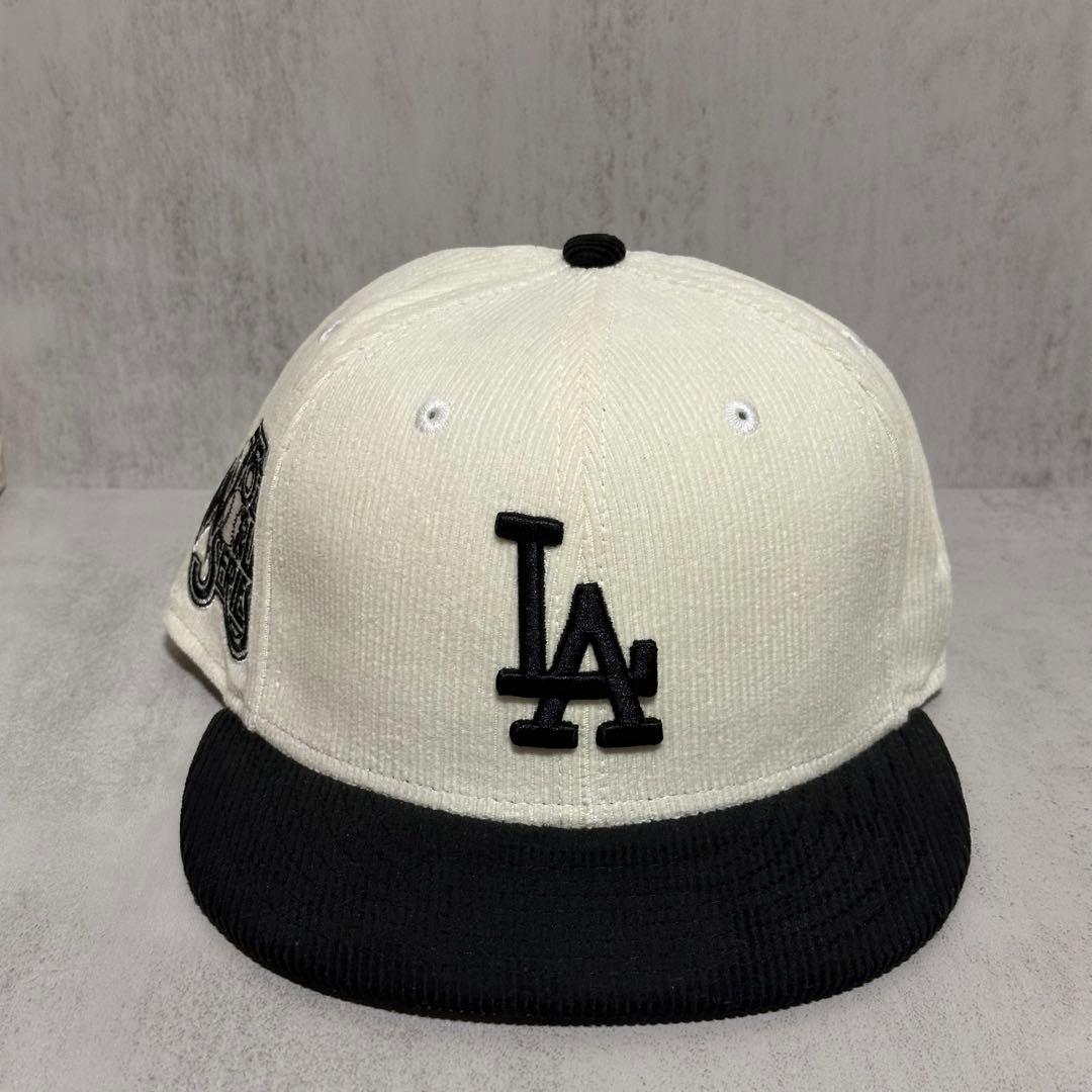 COCOドジャース 59FIFTY ツートン コーデュロイ 71/2