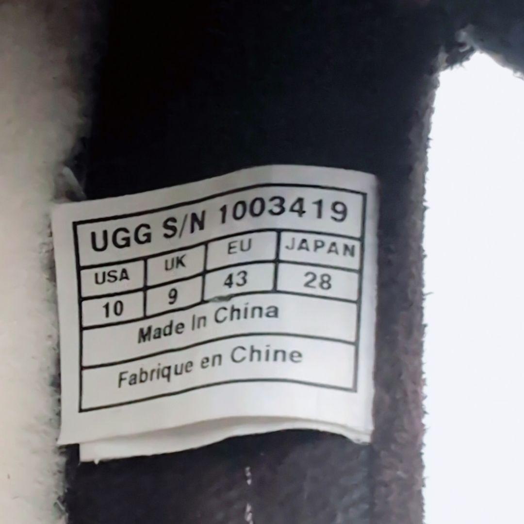 【未使用級】UGG　Alder　28cm　ダークブラウン　ローファー　モカシン