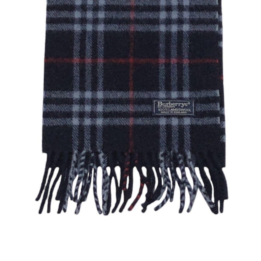 美品✨Burberrys バーバリー マフラー イギリス製 ノバチェック ウール