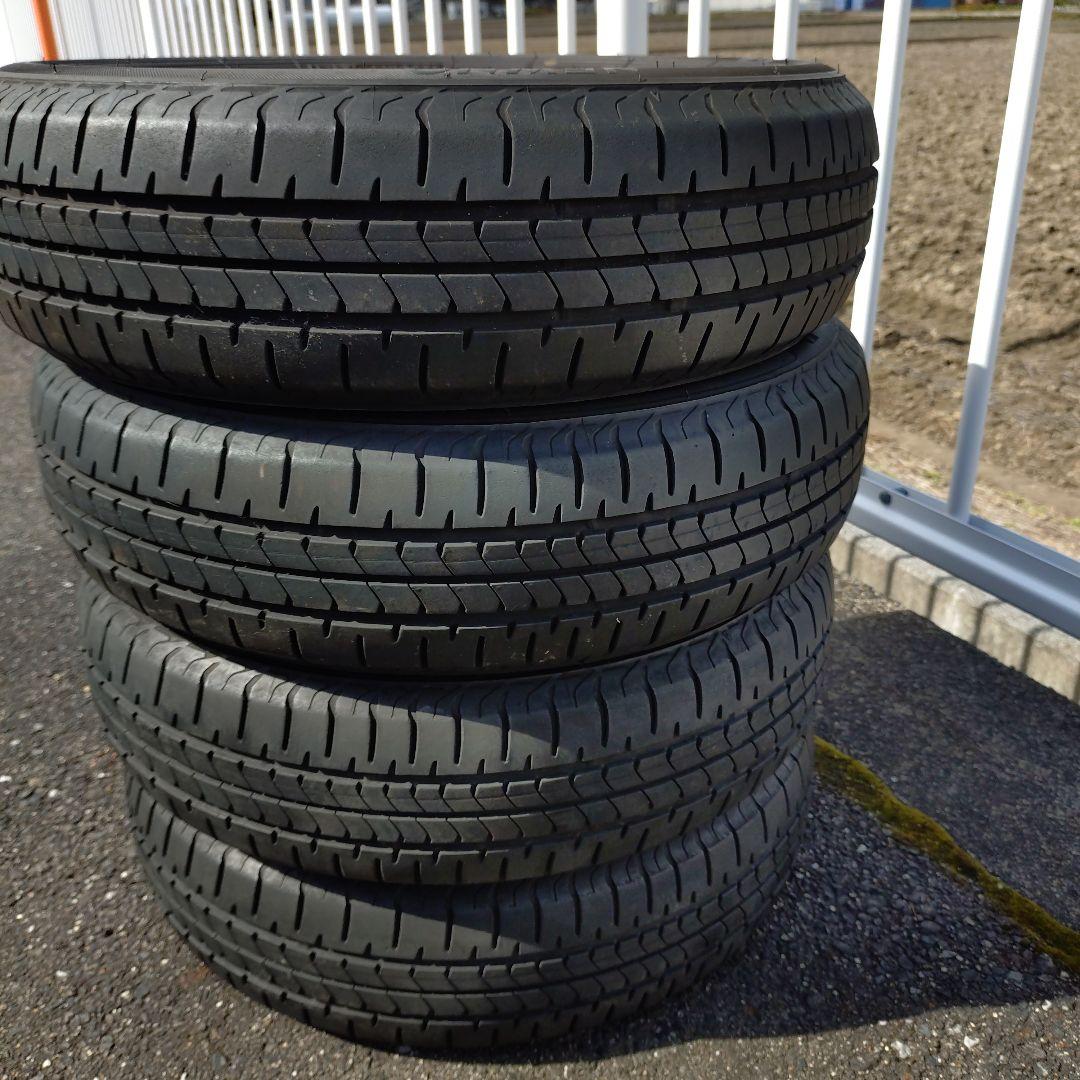 155/65R14 ブリジストン　NEWNO 2024年製中古タイヤ4本セット