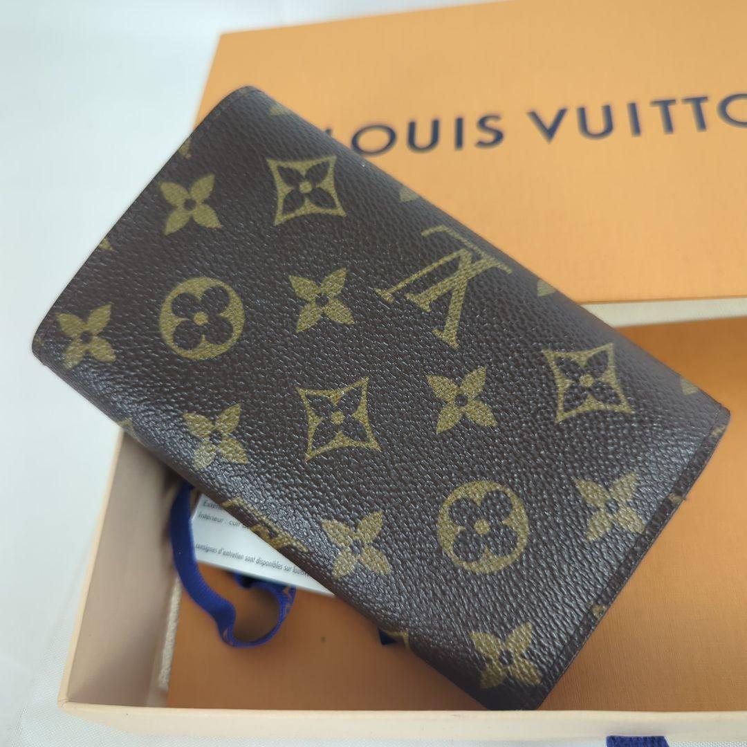 【美品】LOUISVUITTON ルイヴィトン モノグラム 二つ折り 財布