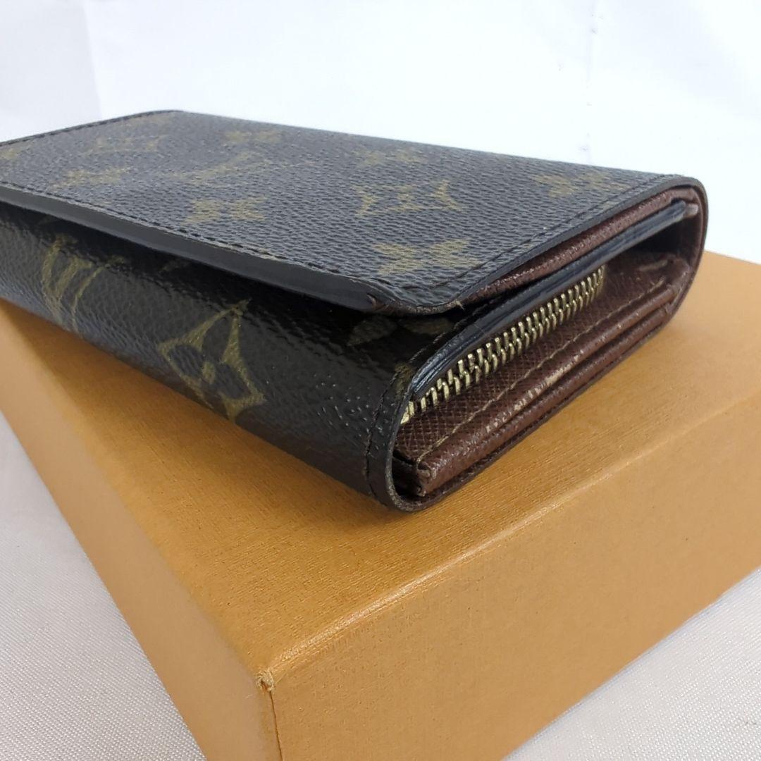 【美品】LOUISVUITTON ルイヴィトン モノグラム 二つ折り 財布