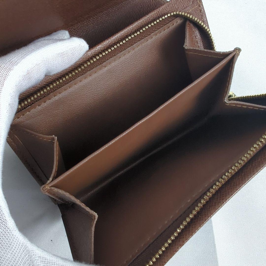 【美品】LOUISVUITTON ルイヴィトン モノグラム 二つ折り 財布