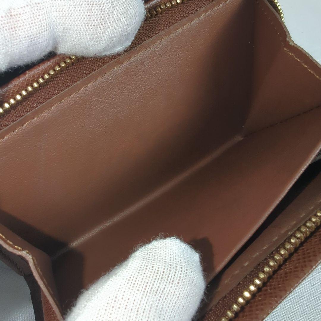 【美品】LOUISVUITTON ルイヴィトン モノグラム 二つ折り 財布