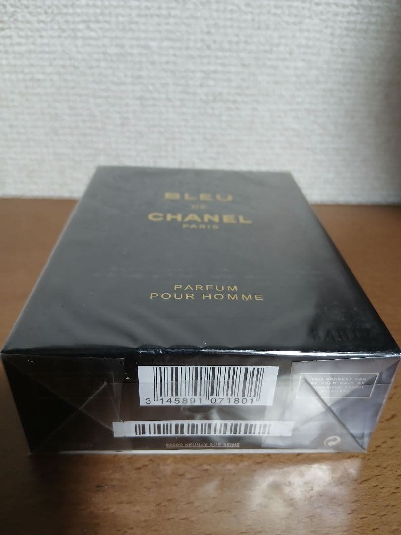 祭日価格！BLEU DE CHANEL パルファム 男性用　100ml