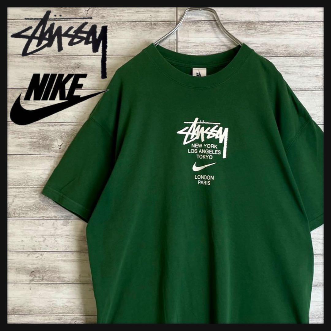 【人気コラボ】ステューシーナイキ Tシャツ 入手困難 Lサイズ
