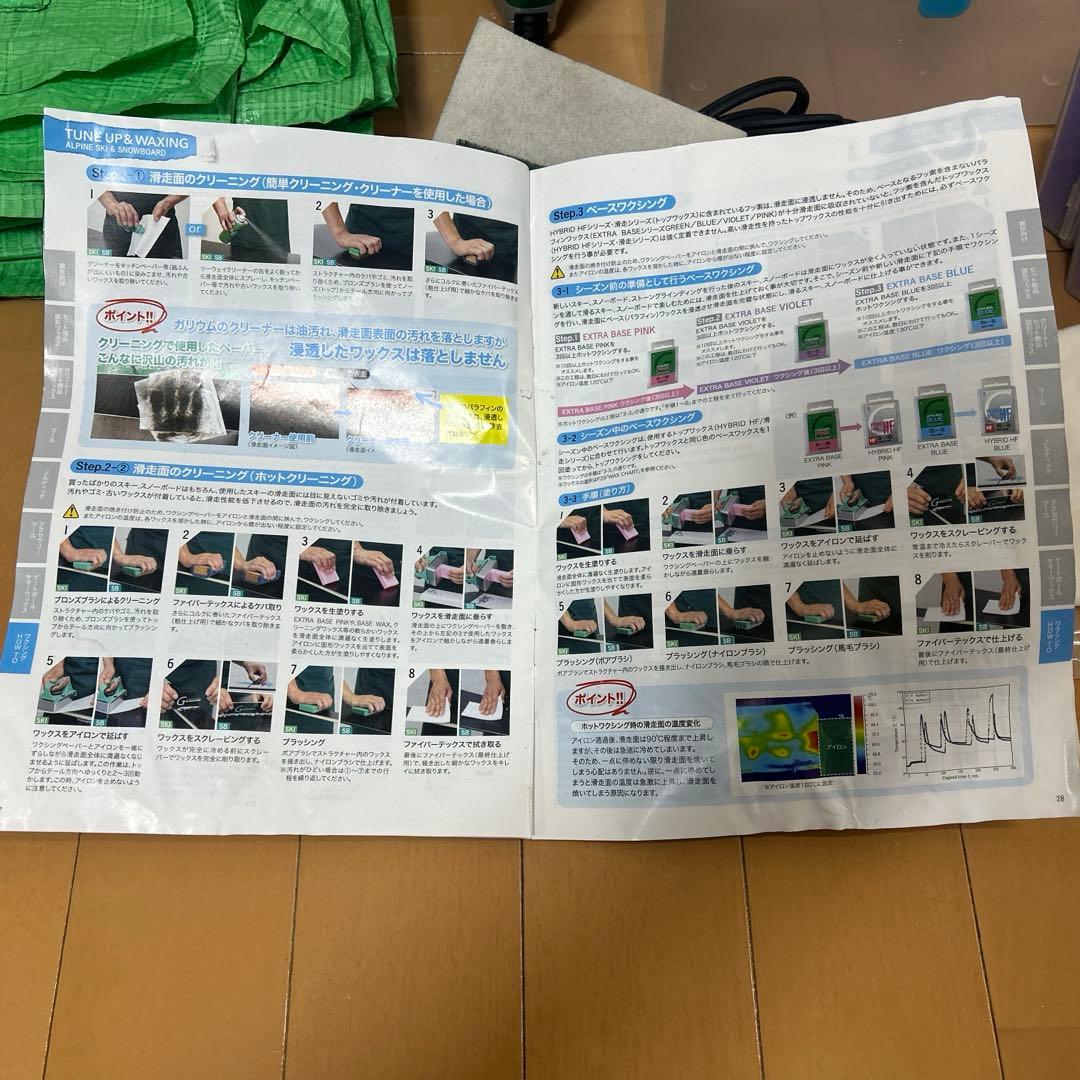 GALLIUM スキースノーボードメンテナンスキット　おまけ付