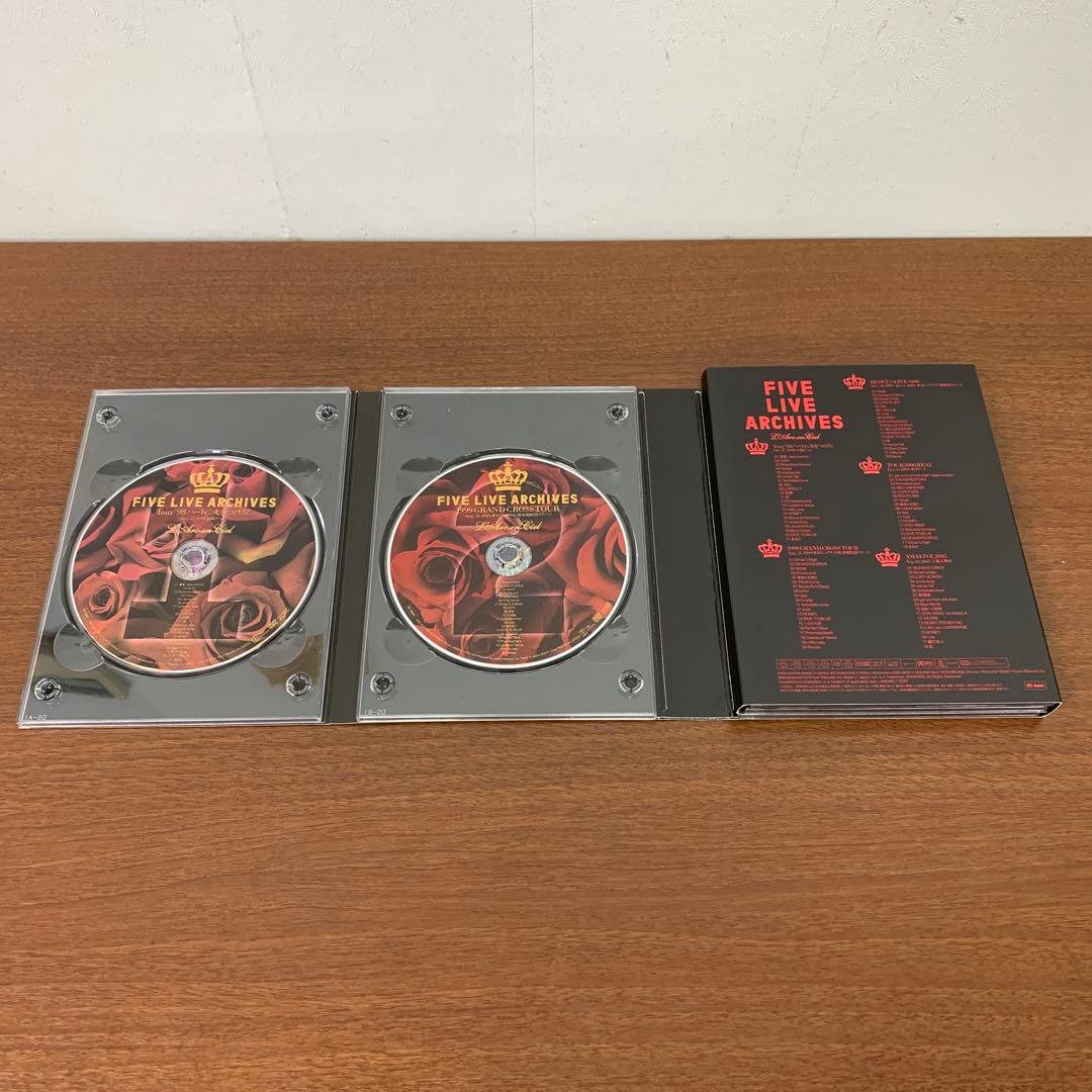 ❶　ラルクアンシエル　FIVE LIVE ARCHIVES 完全生産限定盤