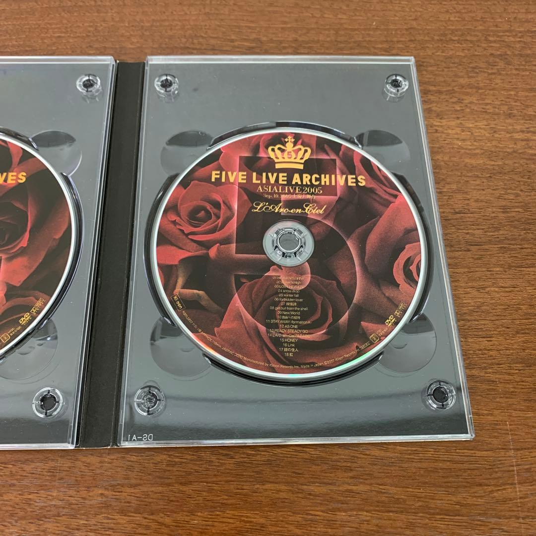 ❶　ラルクアンシエル　FIVE LIVE ARCHIVES 完全生産限定盤