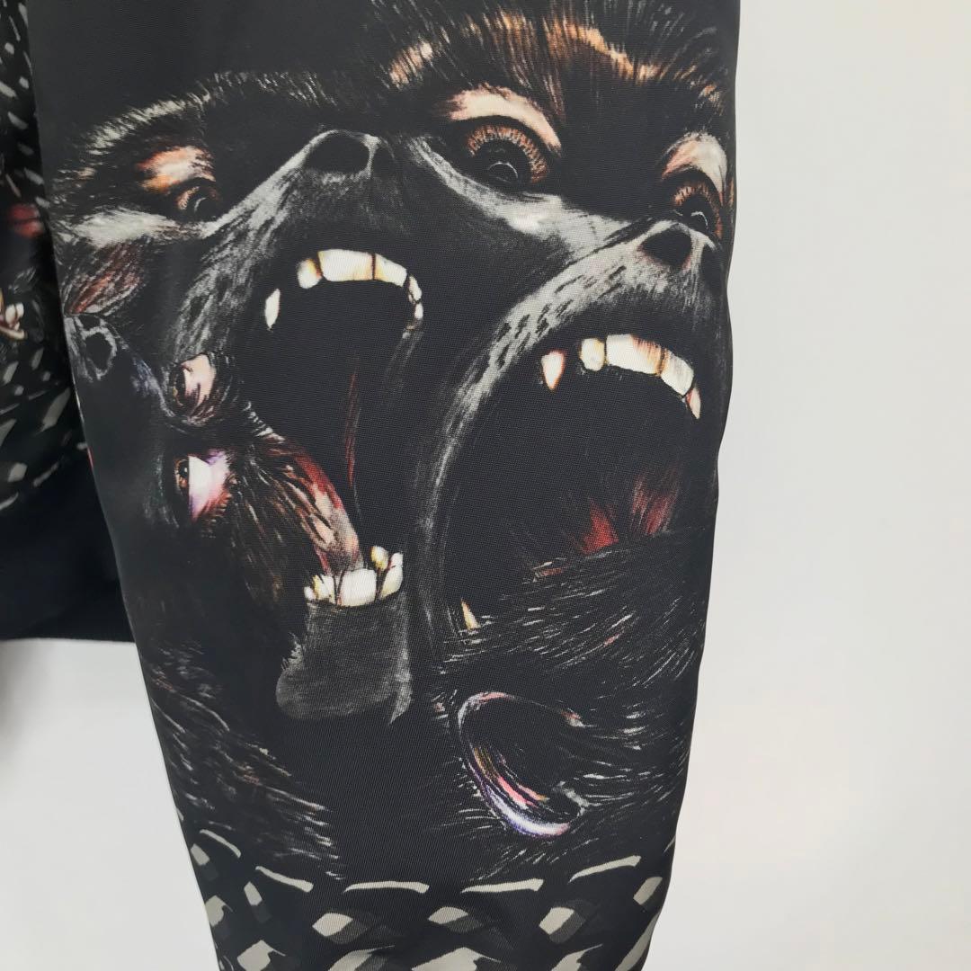 GIVENCHY MA-1　44 ブラック ナイロン モンキーブラザーズ　猿