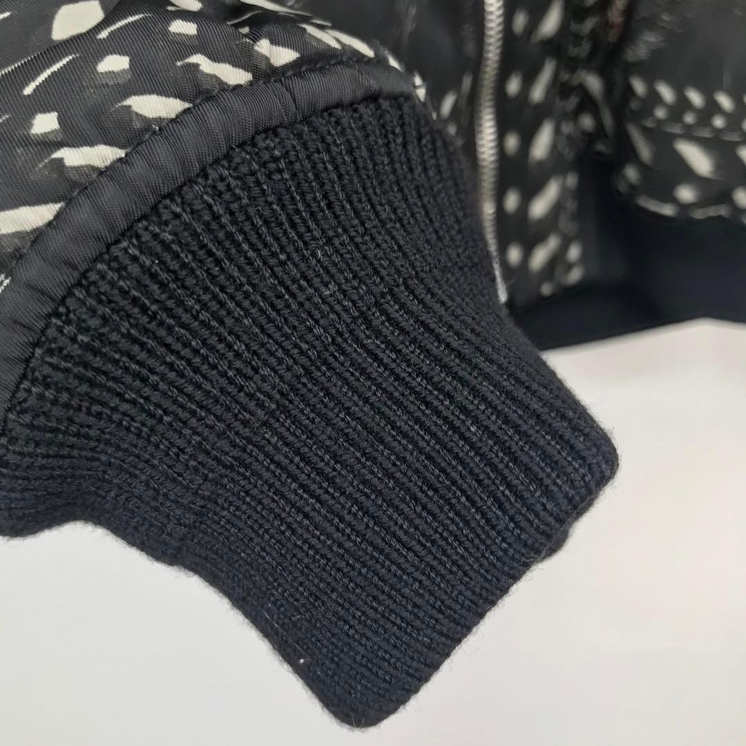 GIVENCHY MA-1　44 ブラック ナイロン モンキーブラザーズ　猿