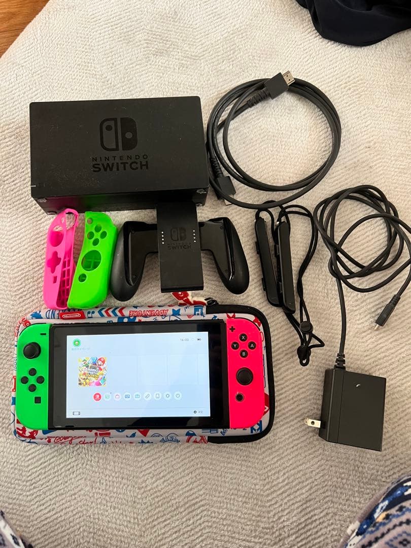 任天堂switch 本体 ポーチ 32gbmicroSD