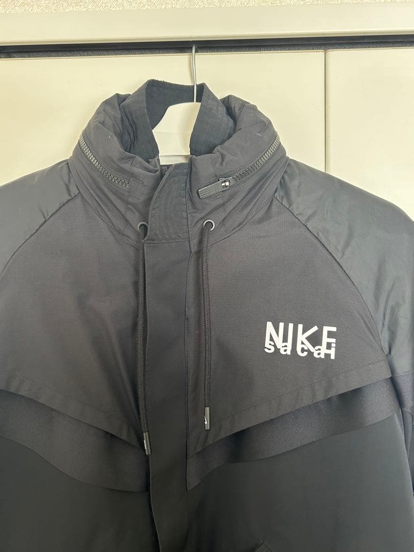 sacai×nike Trench Jacket Black