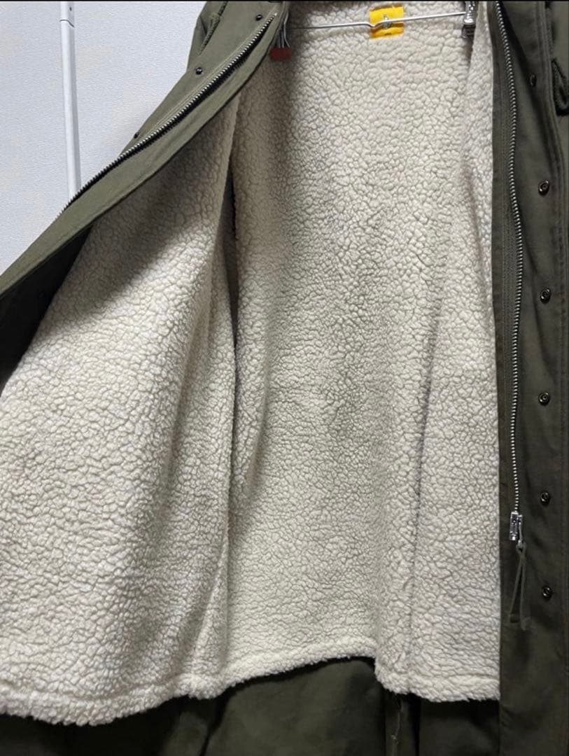 FR2 NO PHOTOS 裏ボアモッズコート カーキ　XL 美品　冬用アウター