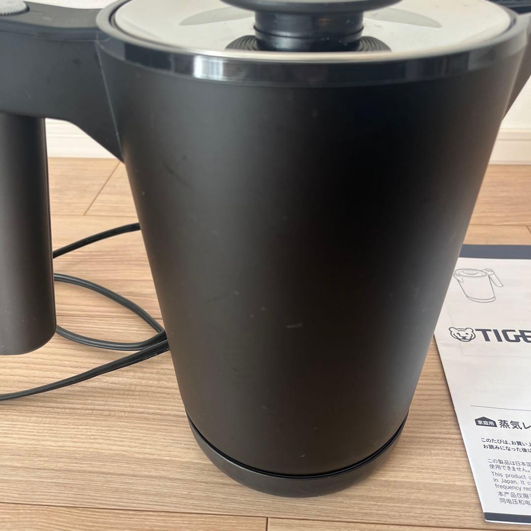 タイガー魔法瓶 電気ケトル 温度調節 PTQ-A100 ブラック　黒