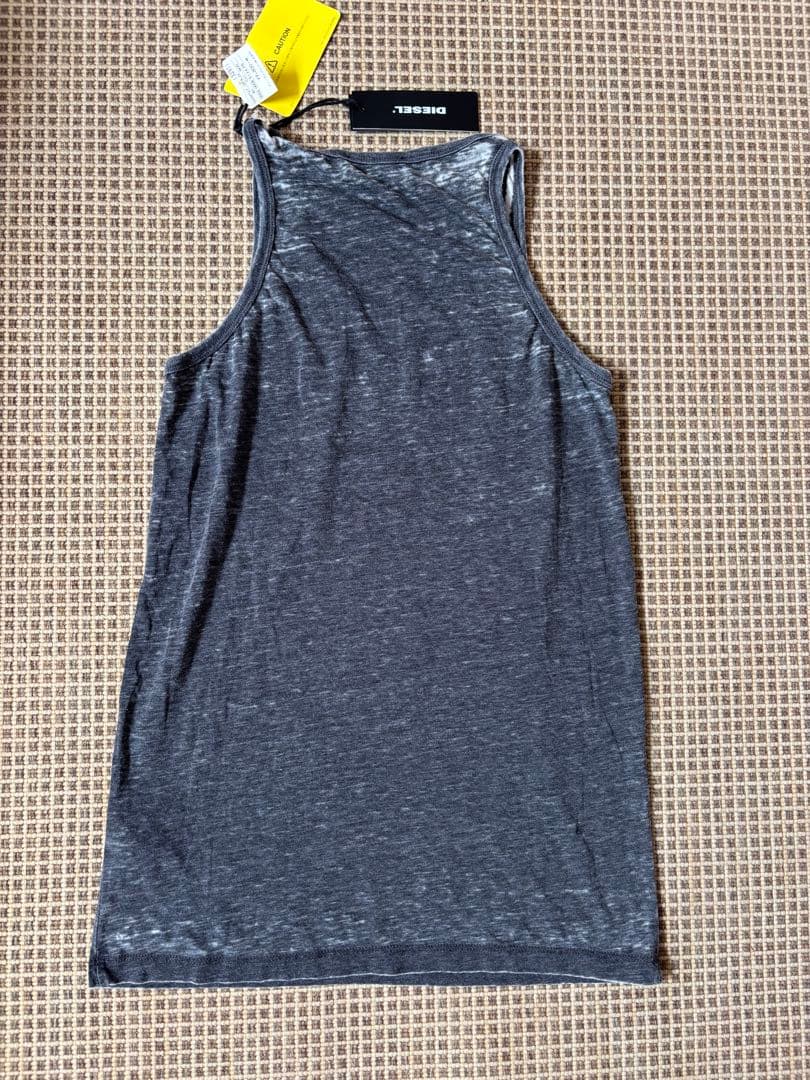 値下げ DIESEL イーグルプリント タンクトップ XS