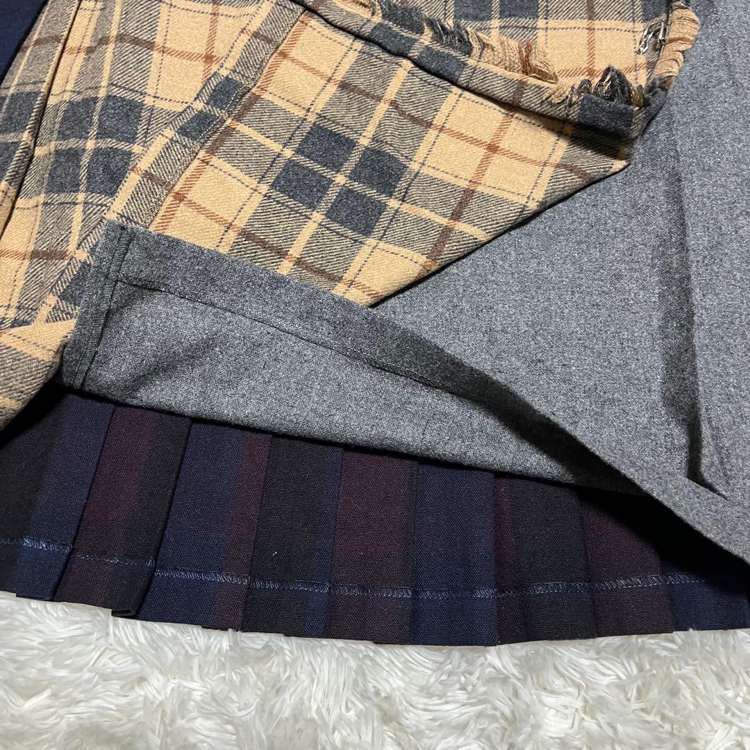 【大きいサイズ】オニールオブダブリン ロングラップスカート ピン付き XL