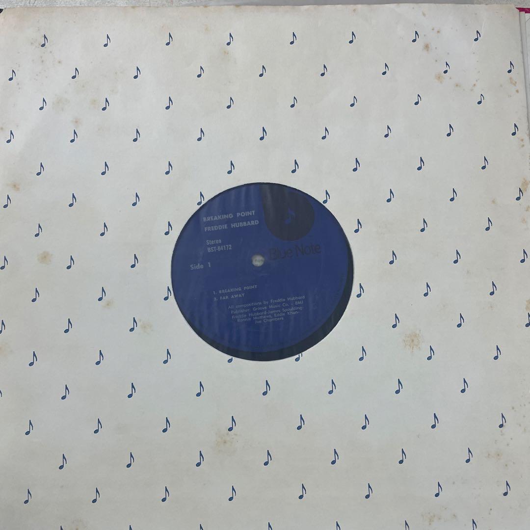 Freddie Hubbard Breaking Pointブルーノートレコード