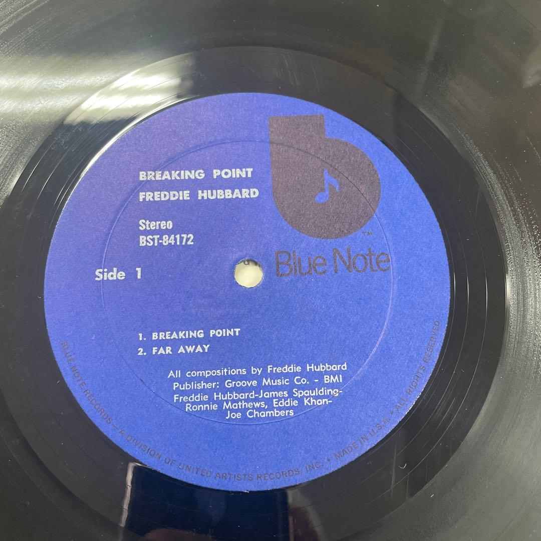 Freddie Hubbard Breaking Pointブルーノートレコード