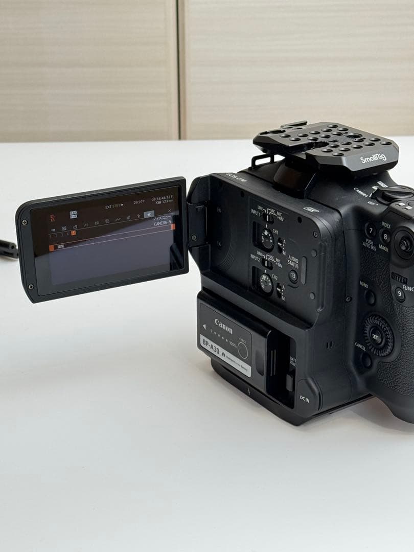 美品！通電時間推定200時間台 リグ付き Canon EOS C70