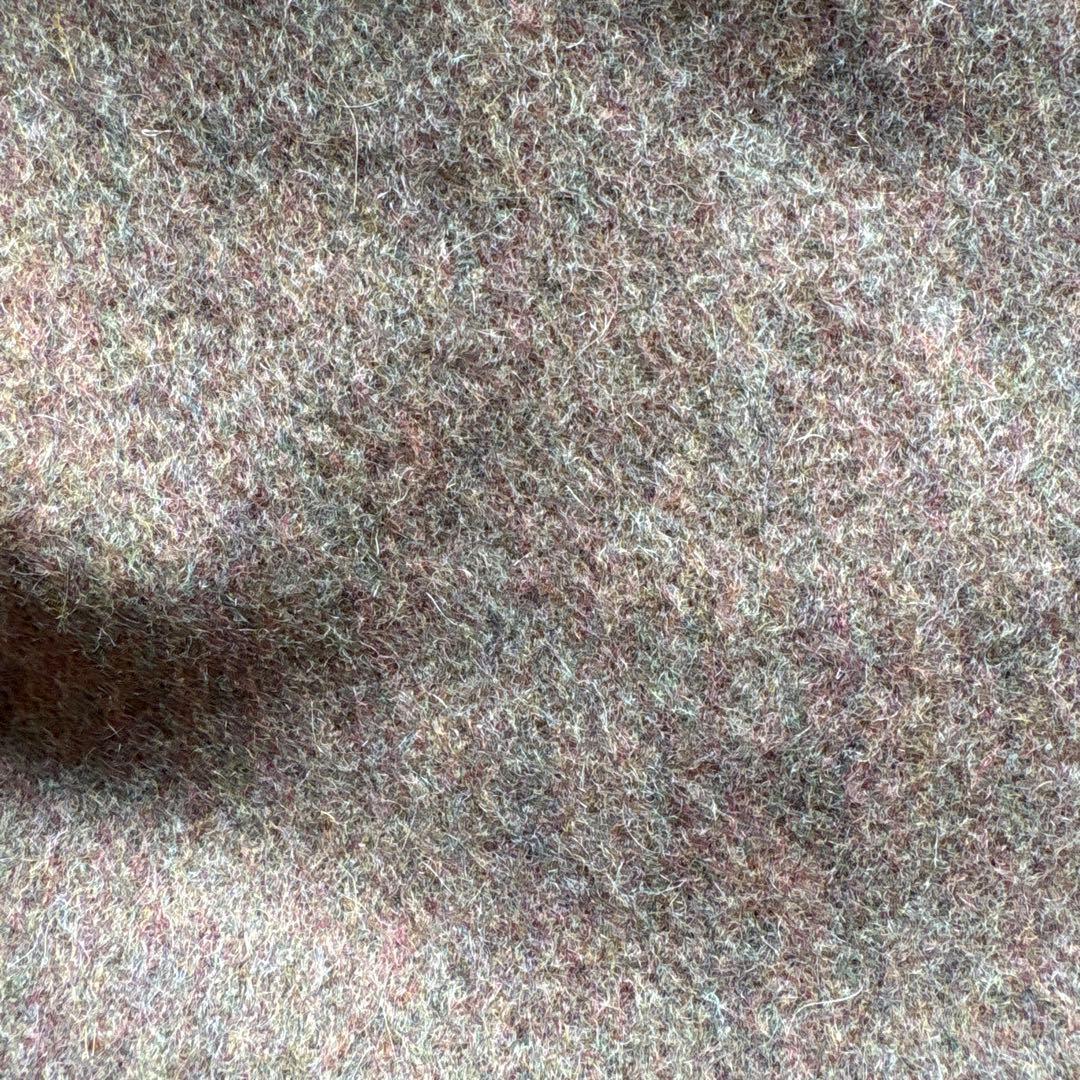 ETRO 大判　カシミアマフラー ブラウン系 フリンジ付き　170x46