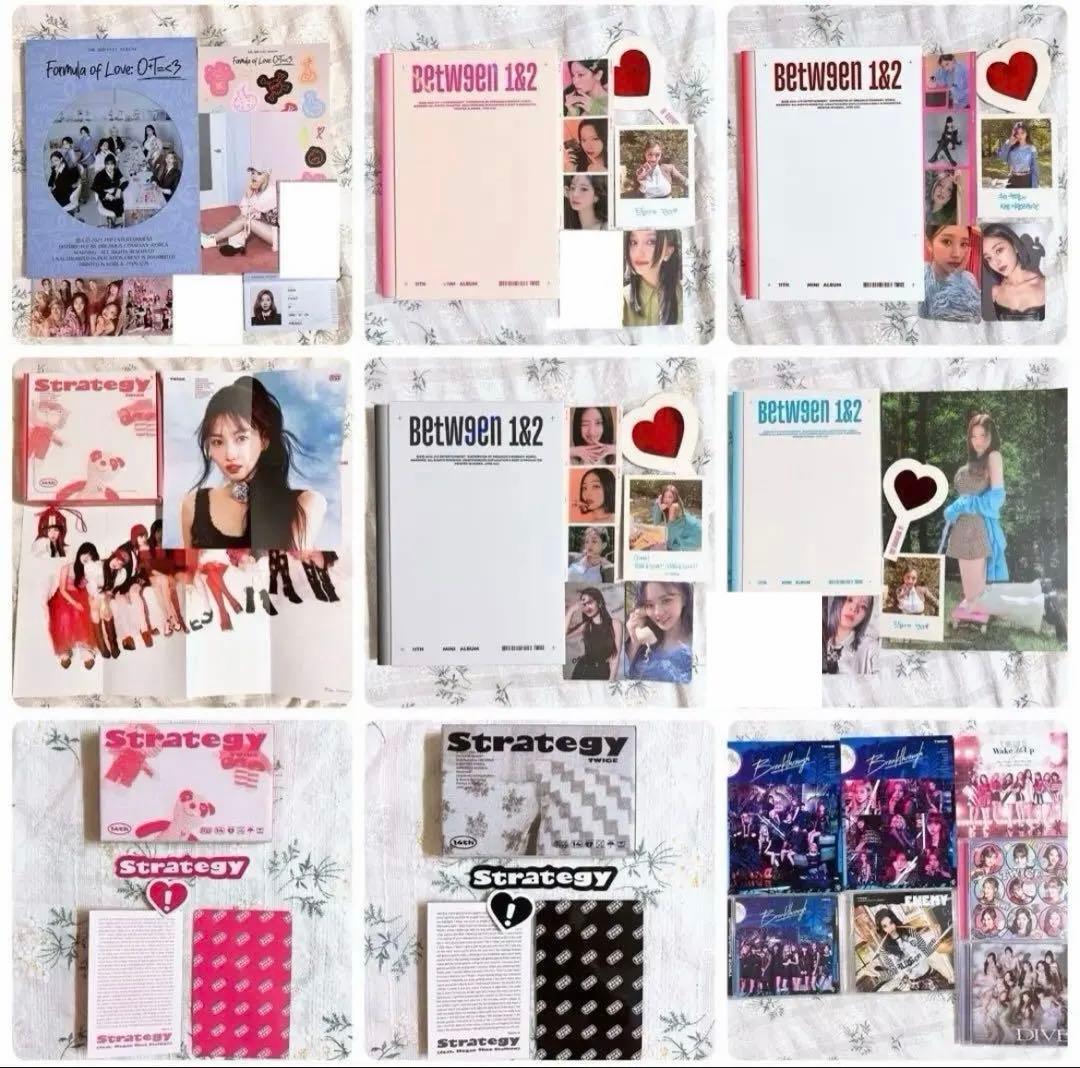 TWICE アルバム まとめ売り トレカ フォトカード CD フォトブック ②