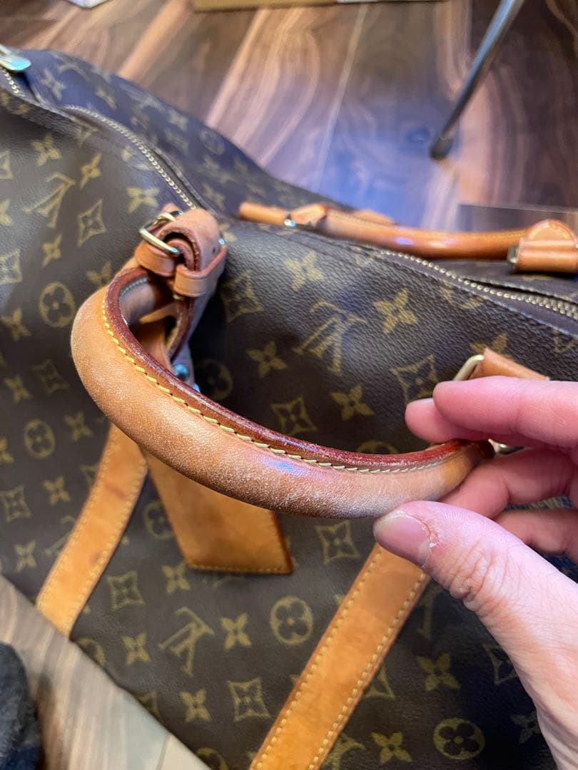ニちゃん　Louis Vuitton ボストンバッグ ブラウン