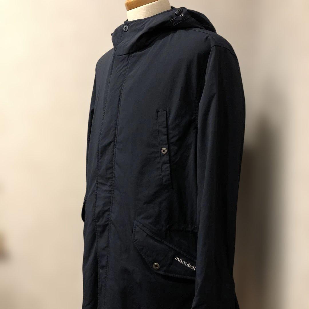mont-bell モッズコート　メンズL ネイビー　.210