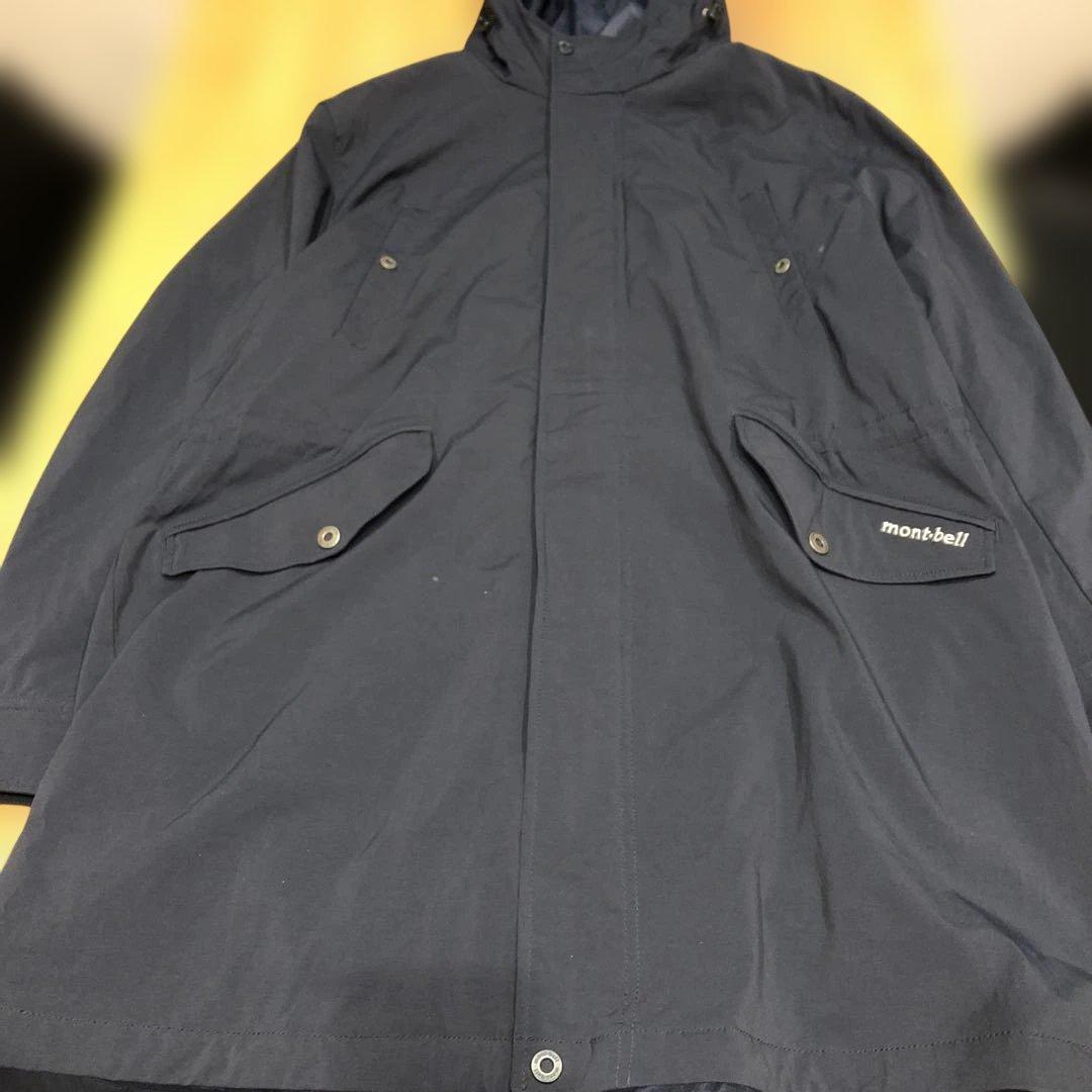 mont-bell モッズコート　メンズL ネイビー　.210