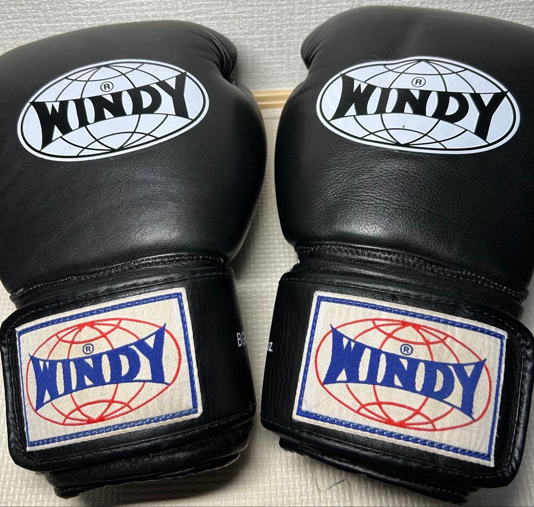 WINDY ウィンディ BGVH 16 oz グローブ 黒