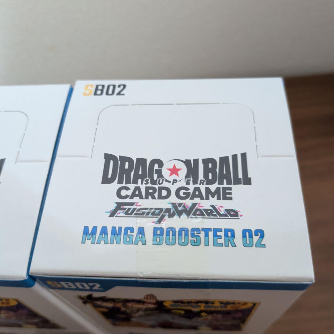 MANGA BOOSTER 02 box 新品未開封品 テープ付き
