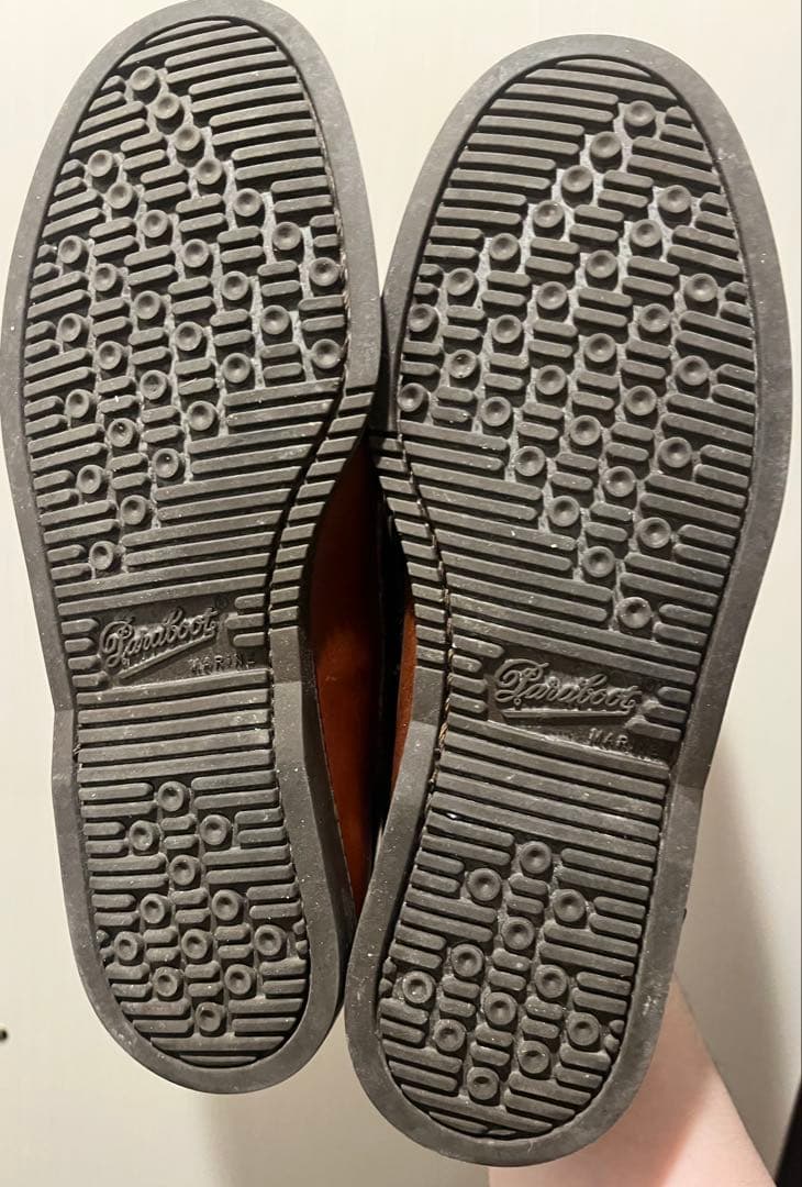 【Paraboot】BARTH MARRON バース デッキレザーシューズUK6