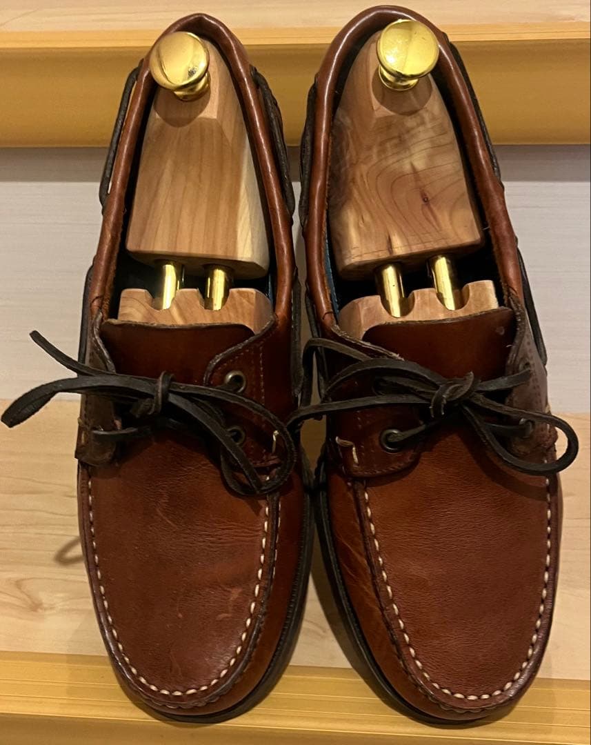 【Paraboot】BARTH MARRON バース デッキレザーシューズUK6