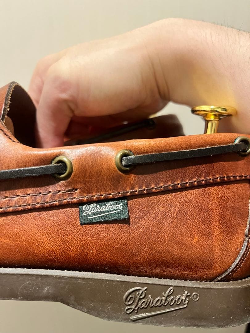 【Paraboot】BARTH MARRON バース デッキレザーシューズUK6