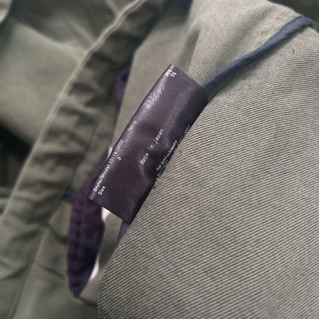 ジュンハシモト MILITARY WRAP M-51 ラップコート　M