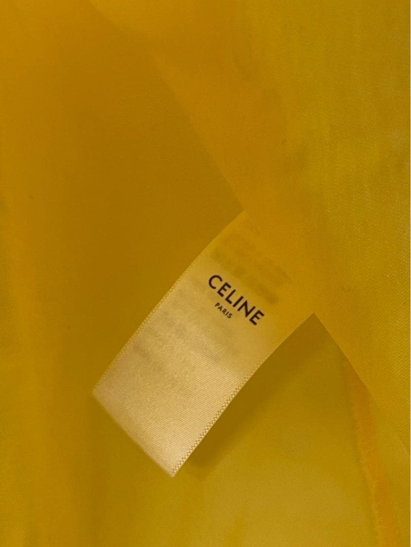 国内正規品 CELINE ロゴTシャツ L オーバーサイズ カットソー