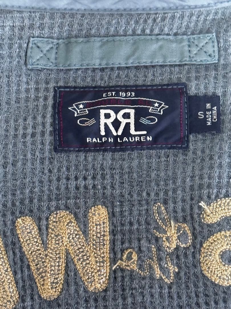 RRL Burman Work Vest ワークベスト バック刺繍 超希少