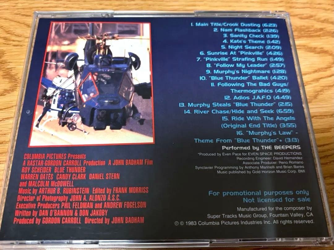 希少◇CD ARTHUR B. RUBINSTEIN /BLUE THUNDER