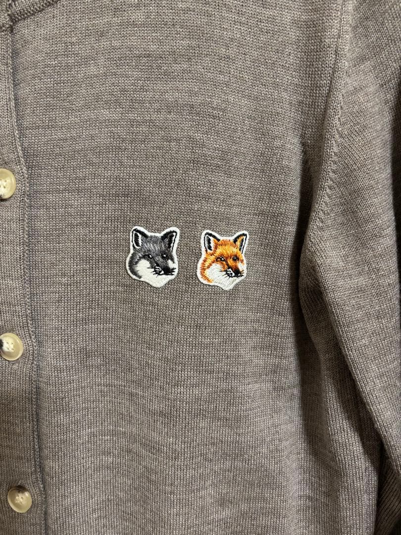 MAISON KITSUNE メゾンキツネ ダブルフォックス カーディガン