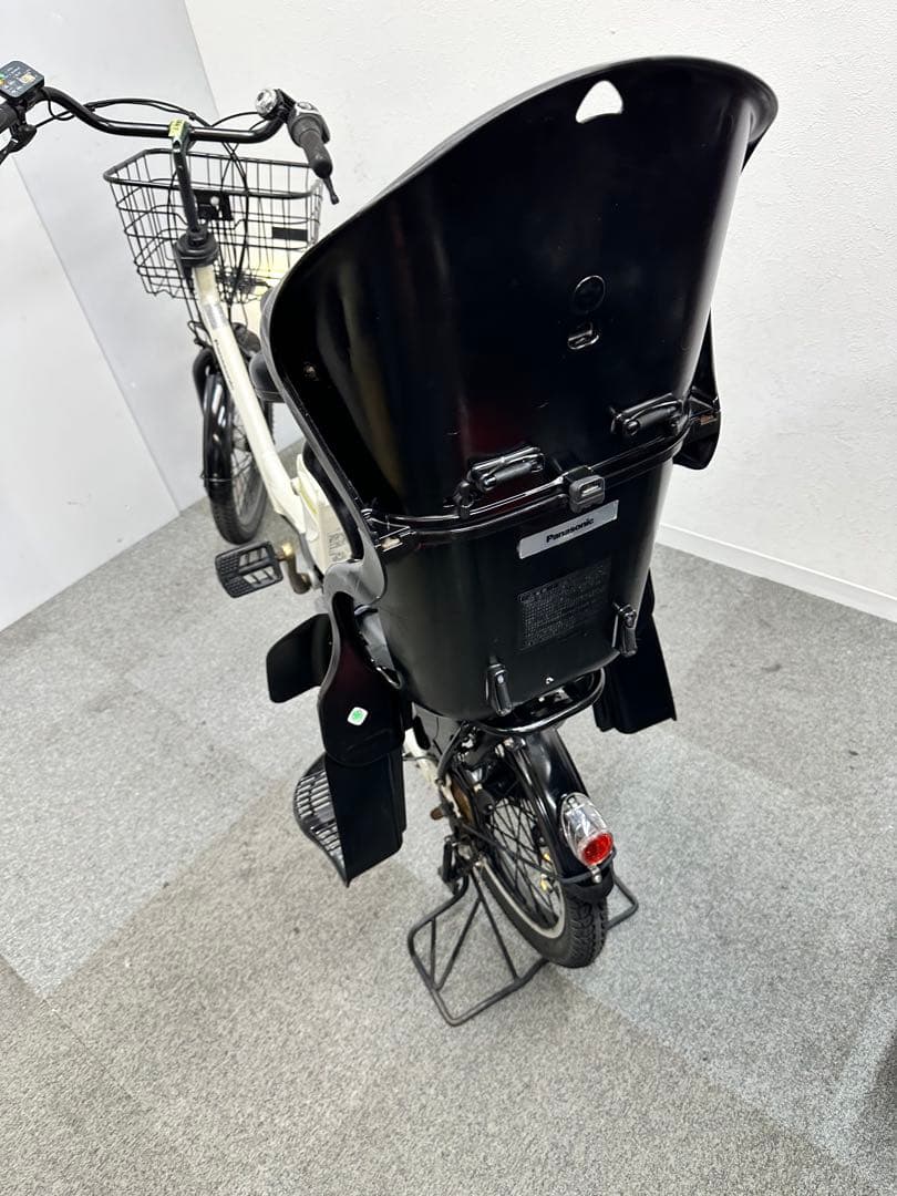 人気な車種　パナソニックギュットアニーズ　子供乗せシート付き電動アシスト自転車