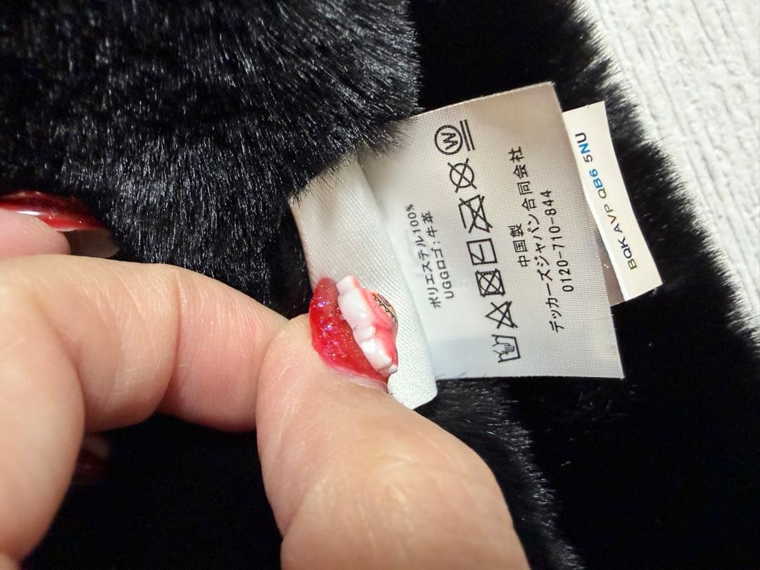 は*み様 極美品☆UGG アグ W FAUX FUR PULL THRU SCA