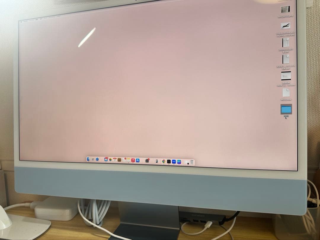 Apple iMac M3 8GB 256GB 24インチ 動作良好