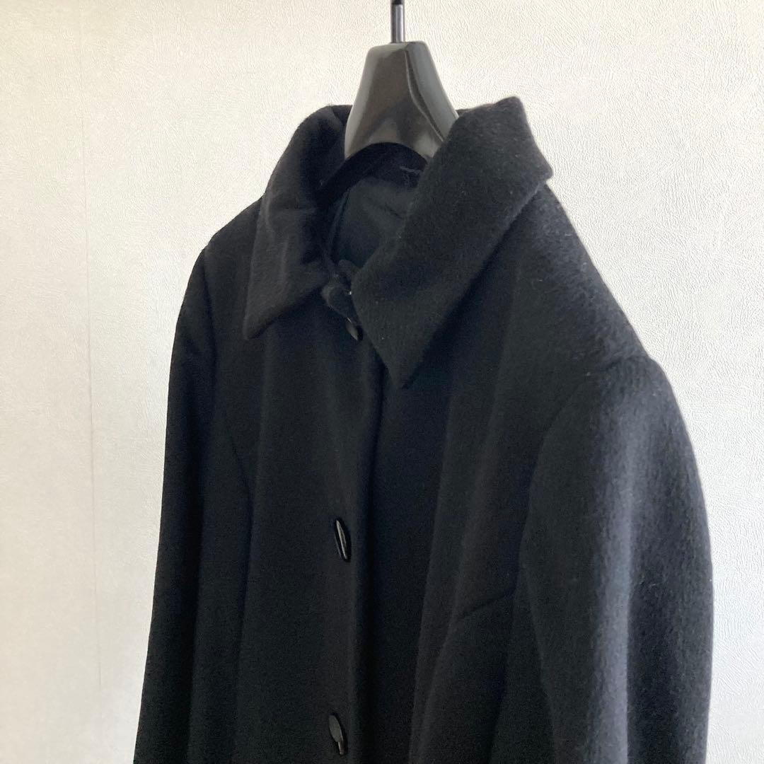 ロングコート レディース 黒 Ｌサイズ
